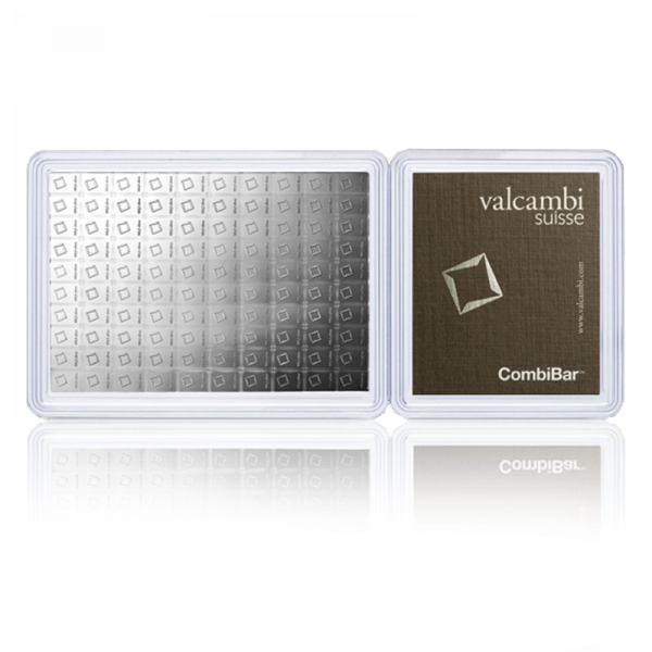 100g Combibar Silver (100 x 1g) Valcambi