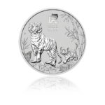 1 oz Lunar III Tiger 2022 Australia strieborná minca