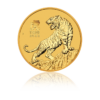 1 oz Lunar III Tiger 2022 Australia zlatá minca