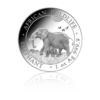 1 oz Somalia Elephant 2022 strieborná minca