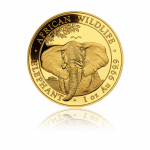 1 oz Somalia Elephant 2021 zlatá minca