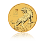 1/10 oz Lunar III Tiger 2022 Australia zlatá minca