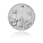 1/2 oz Lunar III Tiger 2022 Australia strieborná minca