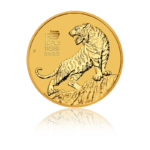 1/2 oz Lunar III Tiger 2022 Australia zlatá minca