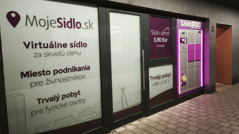 ListoBOX: prvý výdajný box pre virtuálne sídla na Slovensku